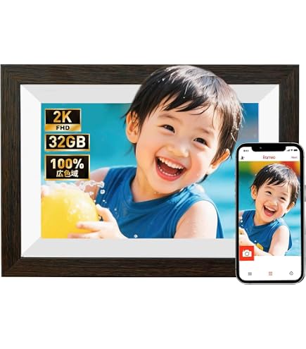 Amazon | FUJIFILM デジタルフォトフレーム 8.5インチ 内蔵メモリー2GB